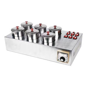 Máquina Profesional de Teñido de Lentes de 6 Posiciones con Control Digital de Temperatura y Calentamiento por Infrarrojos para Equipos de Laboratorio Óptico - Product Image 4
