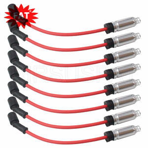 Juego de 8 cables de encendido de alta calidad para Chevy Silverado Tahoe Suburban Avalanche GMC Sierra Yukon <span class=keywords><strong>Cadillac</strong></span> Escalade - Product Image 5