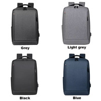 Sac à dos d'école pour étudiants, sac à dos de voyage pour ordinateur portable, sac à dos de haute qualité, tendance, en polyester Oxford, imperméable, avec fermeture éclair, port USB