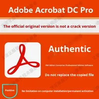 Código de Activación Permanente Genuino para Adobe Acrobat Pro DC 2025 Versión Empresarial Clave Número de Serie Software PDF en Stock