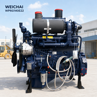 Moteur de machine de construction SCDC Weichai WP6G140E22 103 kW 2200 tr/min turbocompressé, puissance fiable pour chargeuse sur pneus de construction