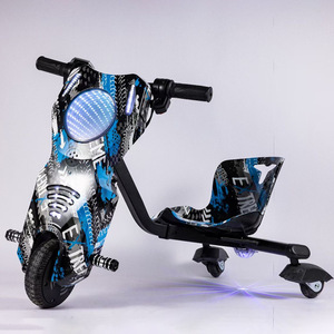 Triciclo Eléctrico de Derrape de 250w, Auto Motorizado 1/10 con Motor de 36v, Características Electrónicas Inteligentes para Exteriores, Material de Rueda de PU - Product Image 1