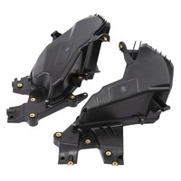 Boîte à gants de rangement pour carénage avant, en plastique ABS noir, pour Road Glide FLTRX CVO 2015-2025