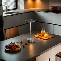 Restaurant Décoratif 4W Led Batterie Tactile Lampes Sans Fil 3 Changement De Couleur Décor À La Maison Lit Côté Lampe De Table Avec Chargement USB