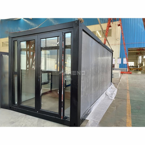 Casa Contenedor Plegable Portátil Prefabricada de 20 pies con Muro Cortina de Vidrio - Product Image 6