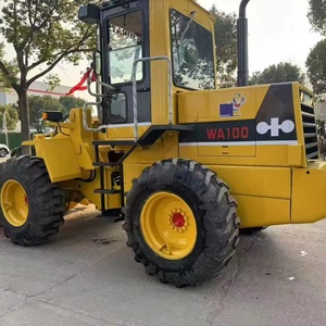 Mini-chargeuse <span class=keywords><strong>Komatsu</strong></span> <span class=keywords><strong>WA100</strong></span> d'origine japonaise avec certifications EMA CE EPA <span class=keywords><strong>Komatsu</strong></span> <span class=keywords><strong>WA100</strong></span> - Product Image 3