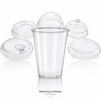 Gobelets pour boissons froides en PET de 20 oz, gobelets pour café et thé