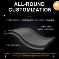 Pabrik OEM ODM Mousepad Esports Berkualitas Tinggi Anti-Selip dengan Bahan Dasar Poron dan Material Lainnya, Tidak Beracun, Ukuran Kustom
