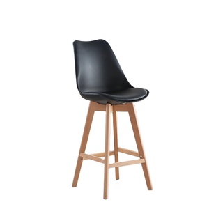 Đồ Nội Thất Nhà Bếp <span class=keywords><strong>Bar</strong></span> Phân Ghế Hiện Đại Chân Gỗ Cao Tulip Ghế Nhựa Cao <span class=keywords><strong>Bar</strong></span> Phân Ghế Nhà Hàng <span class=keywords><strong>Bar</strong></span> Phân - Product Image 4