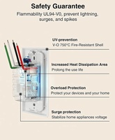 Interrupteur intelligent pour la maison Teejoin avec fonction scène et télécommande, interrupteurs muraux intelligents, variateur intelligent Wi-Fi compatible Google Alexa