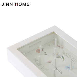 Regalo bianco del salvadanaio del salvadanaio della <span class=keywords><strong>cassa</strong></span> di esposizione della struttura della scatola dell'ombra bianca per i bambini - Product Image 3