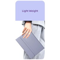 Étui pour tablette CYJ MatePad Pro 13,2 pouces 2023-2025 avec clavier sans fil, matériau TPU et PU, support, coque intégrale