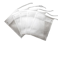 Sachets de thé vides en maille blanche avec cordon de serrage, petits infuseurs pour thé en vrac et épices