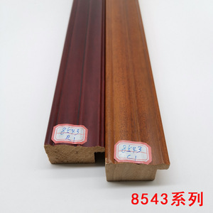 Wood Trim Strip 8543 Series R1 C1 Indoor <b>Frame</b> Mouldings Minimalist Design Solid Wood Trim - Product Image 5