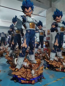 Figura de Vegeta de <span class=keywords><strong>Tamaño</strong></span> <span class=keywords><strong>Real</strong></span> en Resina, Estilo Anime <span class=keywords><strong>Dragon</strong></span> <span class=keywords><strong>Ball</strong></span>, Modelo con Temática Japonesa, Venta Caliente 2024 - Product Image 2