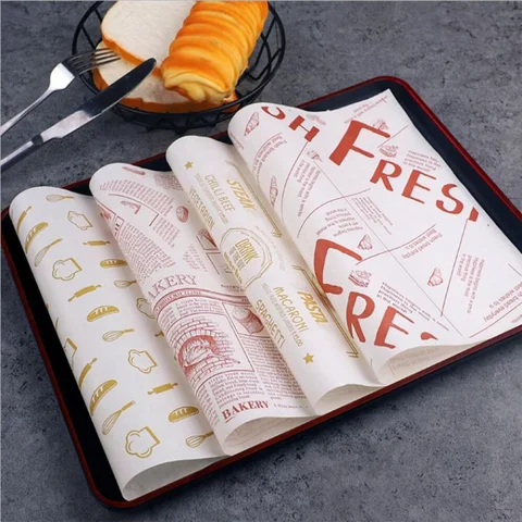 Sandwich Paper Food Liners - Greaseproof Food Grade Packaging