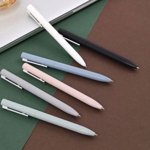 Customizable Logo Metal Ballpoint 0.5mm Black High Quality Gel Ink Pen Promotional Advertising <b>Gifts</b> - Product Image 1