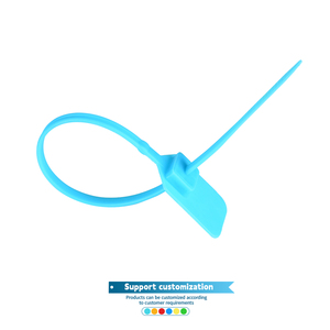 חד פעמי 5 מ "מ ממוספר לוגו מנעול אבטחה פלסטיק - Product Image 1