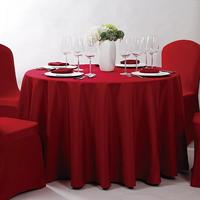 La meilleure qualité couleur personnalisée accepte des conceptions personnalisées élégante nappe ronde en lin bleu damassé pour un repas formel