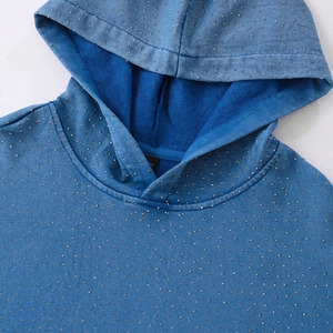 เสื้อฮู้ดดี้ผู้ชายสไตล์ล่าสุด ราคาประหยัด น้ำหนักเบา ประดับเพชร ราคาถูก ระบายอากาศได้ดี กันยับ - Product Image 5