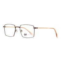 Gafas de Sol Rectangulares de Metal, Diseño de Marca con Logotipo Personalizado de Alta Gama, Unisex, Montura Completa, Ligeras y Elegantes