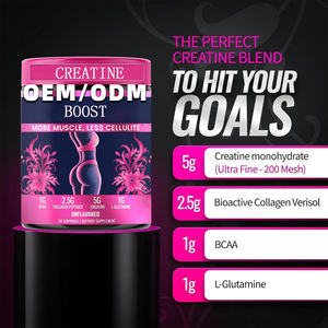 Créatine de soutien beauté OEM pour femmes avec <span class=keywords><strong>collagène</strong></span> <span class=keywords><strong>Verisol</strong></span>, formule pour cheveux, peau, ongles et fessier - Product Image 4