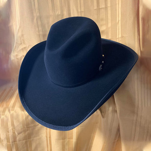 <span class=keywords><strong>Dallas</strong></span> Fashion Plain Felt Rose Western Cowgirl Hat 100% Laine pour la pêche en gros Cowboy Hat - Product Image 5