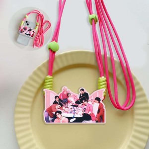 Enlace para Todos <span class=keywords><strong>los</strong></span> Modelos |   Nuevo Soporte para Teléfono <span class=keywords><strong>de</strong></span> Acrílico STR/En, Textura Bonita, Antigolpes, Diseño Portátil Cruzado, Merchandising para Fans del K-<span class=keywords><strong>pop</strong></span> - Product Image 1