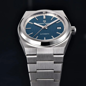 Montre mécanique automatique pour homme <span class=keywords><strong>Pagani</strong></span> Design PD-1753 8215, luxe, saphir, revêtement anti-reflet, acier inoxydable, étanche 10 bars - Product Image 3