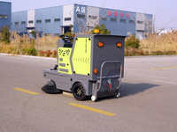 Nouvelle Balayeuse Commerciale et Résidentielle A15 pour le Nettoyage des Rues et des Voies, Autopropulsée, Alimentée par Batterie, avec Suppression des Poussières, Utilisation en Extérieur