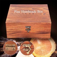 Ensemble de carafes à whisky en bois de pin écologique personnalisé en gros, accessoires de bar, plateaux à cocktails et à snacks, cadeau en bois