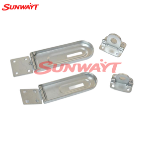 ตัวล็อคประตูโลหะ ตัวล็อคกุญแจ ตัวล็อคประตูแบบหัวเข็มขัด อุปกรณ์เสริมตัวล็อค ตัวล็อคแบบตะขอ สำหรับตู้เกม - Product Image 5