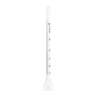 Hydromètre à alcool haute précision 50-100% en verre transparent avec échelle, personnalisable OEM/ODM, <span class=keywords><strong>densimètre</strong></span> pour brassage de <span class=keywords><strong>bière</strong></span> et vin à domicile 185mm - Product Image 1