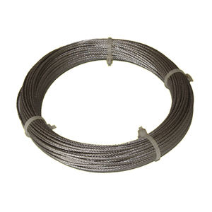 حبل من أسلاك الفولاذ المقاوم للصدأ الصف ، 7x7 7x19 بطول مخصص ولوازمها ؛ الفولاذ الصناعي المحترف ISO laif - Product Image 2