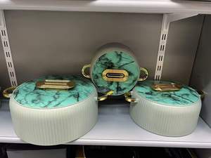 Meilleures ventes sur le marché africain : Ensemble de casseroles isothermes 2L, 4L, 6.5L avec finition brillante de qualité supérieure - Product Image 3