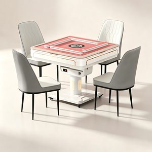 2-in-1 Automatic <b>Dining</b> Mahjong <b>Table</b> Foldable Heating Multifunctional Silent Machine for Household Chess Room MJZ002 Foldable A - Product Image 3