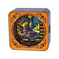 TSINYE LED Puzzles modernes en bois Veilleuse 3D DIY Crafts pour adultes Puzzles en bois 3D Veilleuse pour famille et amis