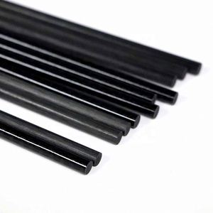 SHENYU Tige ronde en feutre de carbone 3K 5 mm légère et haute résistance pour cadre de drone, supports industriels et projets DIY - Product Image 4