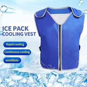 Chaleco Refrigerante Reversible con Bolsas de Hielo, Transpirable, Resistente al Calor, Previene Golpes de Calor, Oferta de Verano - Product Image 1