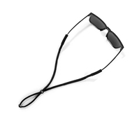 Cordon de lunettes de sport épaissi antidérapant en polyester écologique pour lunettes, lunettes de soleil et lunettes de natation – Sangle anti-perte