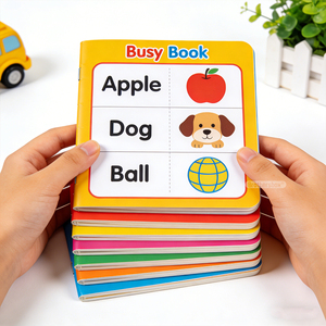 <span class=keywords><strong>Libro</strong></span> Sensorial Personalizado OEM ODM, <span class=keywords><strong>Libro</strong></span> de Aprendizaje Temprano de Palabras para Niños de 4 Años - Product Image 3