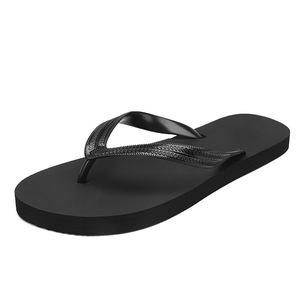 Men's Solid Color EVA Flip Flops Open Toe Anti-Slippery Outdoor Summer <b>Slippers</b> For Beach Home Use - Product Image 5