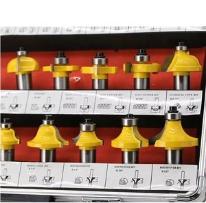 Kit d'outils de fraisage pour le façonnage, <span class=keywords><strong>35</strong></span> pièces/ensemble, fraise à bois à tige de 1/2 pouce, pour le rabotage - Product Image 6