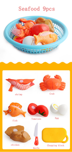 Fai finta di giocare a giocattoli da cucina in età prescolare <span class=keywords><strong>per</strong></span> bambini giocattoli di plastica <span class=keywords><strong>per</strong></span> frutta e verdura - Product Image 4