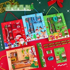 Bộ quà tặng Giáng sinh văn phòng phẩm 6 món, đồ dùng học tập cho trẻ em, bộ quà tặng ngày lễ dành cho học sinh - Product Image 3