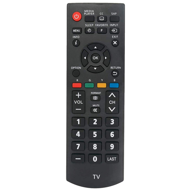N2QAYB000820 Replace Remote Control Fit for Panasonic Viera LCD LED Plasma TV TC-32A400U TC-39A400U TC-40A420U