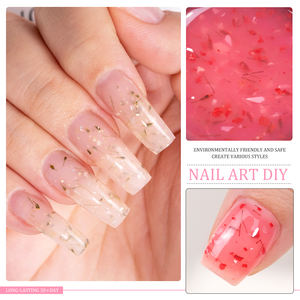 Gel Constructor de Uñas de Alta Calidad OEM/ODM, Gel UV para Extensión de Uñas, Gel Constructor de Uñas Colorido con Efecto Flor, Gel Constructor de Uñas para Salón de Belleza - Product Image 5