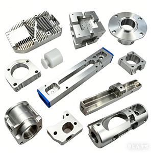 Composants de précision en alliage d'aluminium usinés CNC sur mesure, pièces dissipatrices de chaleur pour <span class=keywords><strong>suspension</strong></span> automobile intelligente - Product Image 4