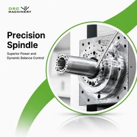 Centre d'usinage horizontal DBM110, capacité de charge de 5000 kg, robuste, avec table rotative de haute précision de 0,001 degré