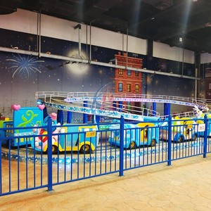 Montaña Rusa Infantil para Parques al Aire Libre, Tren <span class=keywords><strong>de</strong></span> Ensueño, Construcción <span class=keywords><strong>de</strong></span> Fibra <span class=keywords><strong>de</strong></span> Vidrio y Acero, Componentes <span class=keywords><strong>de</strong></span> Aleación <span class=keywords><strong>de</strong></span> Aluminio, 16 Personas - Product Image 6